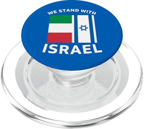 Italien Wir stehen mit Israel PopSockets PopGrip für MagSafe von Stand with Israel