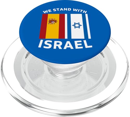 Spanien Wir stehen mit Israel PopSockets PopGrip für MagSafe von Stand with Israel
