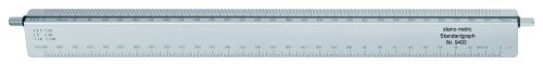 Drehmaßstab stano metric INGENIEUR 30 cm aus Aluminium Drehmaßstab stano metric INGENIEUR 30 cm aus Aluminium von Standardgraph