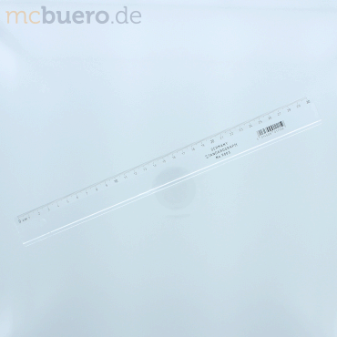 Standardgraph Lineal Kunststoff glasklar 30cm Standardgraph Lineal Kunststoff glasklar 30cm von Standardgraph