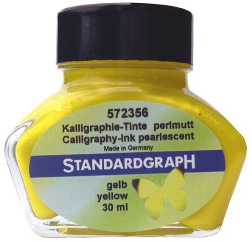 Standardgraph Perlmutt - Tinte gelb 30 ml von Standardgraph