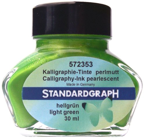 Standardgraph Perlmutt - Tinte hellgrün 30 ml von Standardgraph