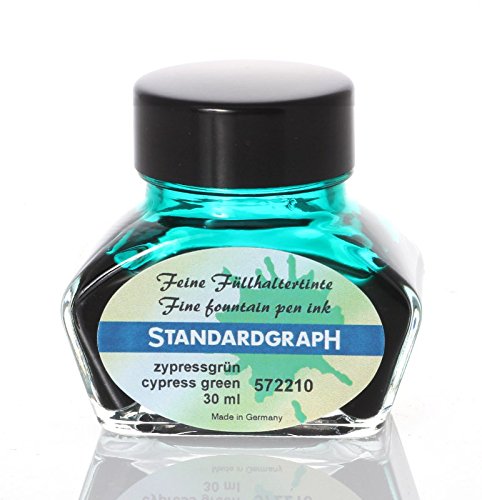 Standardgraph Tinte 30 ml zypressengrün von Standardgraph