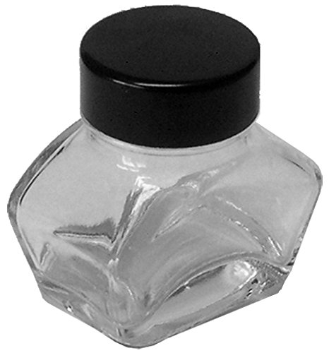 Tintenglas 30 ml leer, transparent von Standardgraph