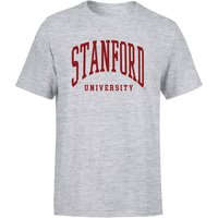 Stanford Gray Tee Men's T-Shirt - Grey - 3XL von Stanford University