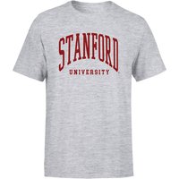 Stanford Gray Tee Men's T-Shirt - Grey - 5XL von Stanford University