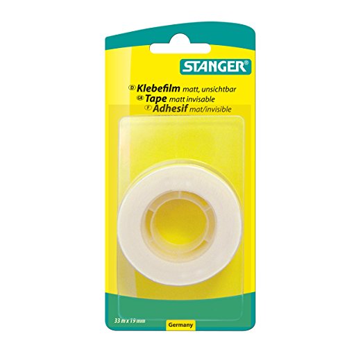 Stanger 39005 Klebefilm beschreibbar Matt 19 x 33 mm BK von Stanger