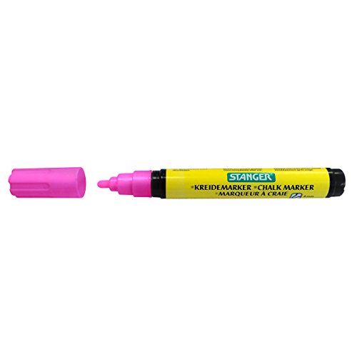 Stanger 620020 Kreidemarker 1 bis 5 mm fluorrescent, pink von Stanger