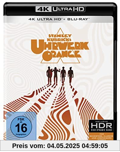 Uhrwerk Orange (4K Ultra HD + Blu-ray 2D) von Stanley Kubrick