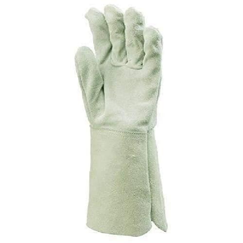 Mecafer 460404 Lederhandschuhe, 1 Paar, Grau von Stanley