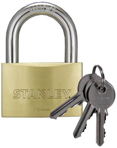 STANLEY S742-034 Vorhängeschloss 70mm Schlüsselschloss von Stanley