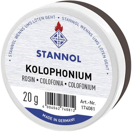 Stannol 174081 Kolophonium Inhalt 20g von Stannol