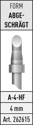 Stannol A-4-HF Lötspitze abgeschrägt Inhalt 1St. von Stannol