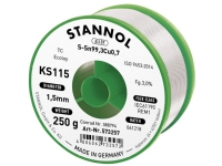 Stannol KS115 Loddetin, blyfri Spole Sn99.3Cu0.7 250 g 1,5 mm von Stannol