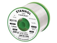 Stannol KS115 Loddetin, blyfri Spole Sn99.3Cu0.7 500 g 1 mm von Stannol