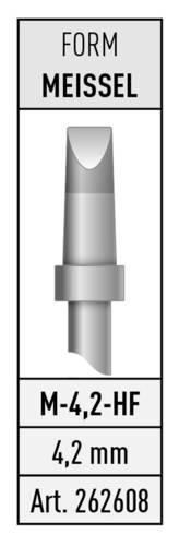 Stannol M-4,2-HF Lötspitze Meißelform Inhalt 1St. von Stannol