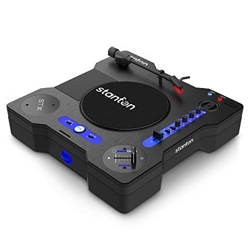 Stanton STX - Tragbarer Scratch DJ-Turntable mit Innofader Nano Crossfader, Bluetooth, Pitch Slider, USB Recording, Lautsprecher, 2 Akkubatterien Stanton STX - Tragbarer Scratch DJ-Turntable mit Innofader Nano Crossfader, Bluetooth, Pitch Slider, USB Recording, Lautsprecher, 2 Akkubatterien von Stanton