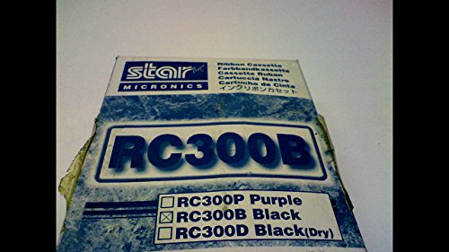 Star 80981611 RC300B Farbband Nylon passend für SP300 1,6 Millionen Zeichen, Schwarz Star 80981611 RC300B Farbband Nylon passend für SP300 1,6 Millionen Zeichen, Schwarz von Star Micronics