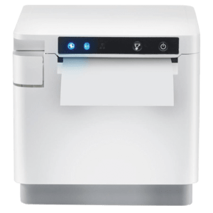 Star MCP31CI, 8 Punkte/mm (203dpi), Cutter, USB, USB-C, Ethernet, weiß Bondrucker, Frontausgabe, Thermodirekt, 8 Punkte/mm (203dpi), Medienbreite (max): 80mm, Druckbreite (max.): 72mm, Rollendurchmesser (max.): 83mm, 400 mm/Sek., Cutter, USB (Typ A), USB-C, Ethernet, Kassenladenanschluss, Emulation: Star, inkl.: Netzteil, Netzkabel (EU, UK), QSG, weiß (39659090) von Star Micronics