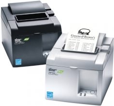 Star Micronics Star TSP 143III WLAN - Belegdrucker - zweifarbig (monochrom) - Thermopapier - 8 cm Rolle - 203 dpi - bis zu 250 mm/Sek. - Wi-Fi(n) - Schneider (39464790) von Star Micronics