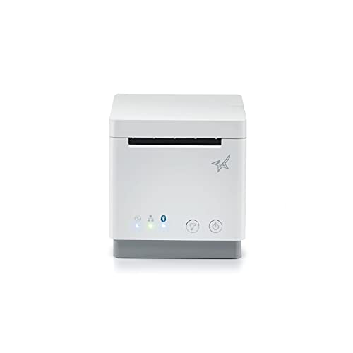 Star Micronics mC-Print2 Thermo-POS Printer – POS-Terminal, POS-Drucker, 100 mm/s, Weiß, 0,053-0,075 µm, 50 mm von Star Micronics