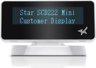 Star SCD222U - Kundenanzeige - USB - weiß - USB von Star Micronics