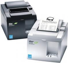 Star TSP143IIU+ - Belegdrucker - Thermodirekt - 8 cm Rolle - 203 dpi - bis zu 250 mm/Sek. - USB 2.0 - Cutter - Grau Star TSP143IIU+ - Belegdrucker - Thermodirekt - 8 cm Rolle - 203 dpi - bis zu 250 mm/Sek. - USB 2.0 - Cutter - Grau von Star Micronics