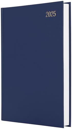 Star Note Terminplaner 2025, A4, Seite pro Tag, Tagesplaner, Marineblau von Star Note