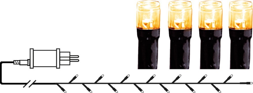 10 Stk. Star Trading LED-Lichterkette 40 LEDs 594-17-1 10 Stk. Star Trading LED-Lichterkette 40 LEDs 594-17-1 von Star Trading