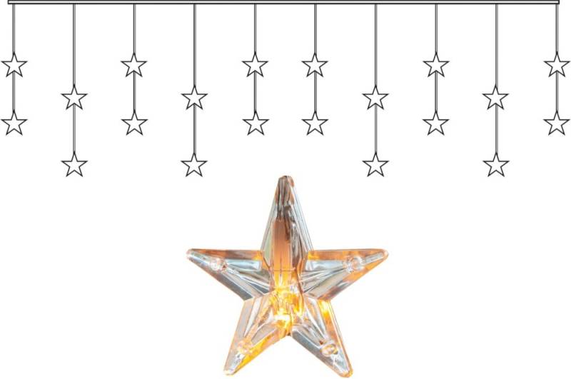 12 Stk. Star Trading LED-Lichtervorhang 2006-73-2 von Star Trading