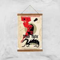 Amok Time Giclee - A3 - Wooden Hanger von Star Trek