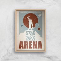 Arena Giclee - A2 - Wooden Frame von Star Trek