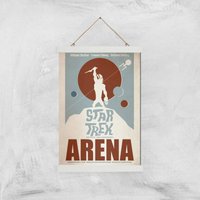 Arena Giclee - A3 - White Hanger von Star Trek