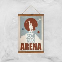 Arena Giclee - A3 - Wooden Hanger von Star Trek