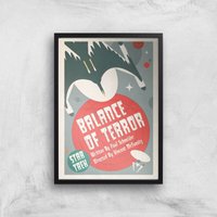 Balance Of Terror Giclee - A3 - Black Frame von Star Trek