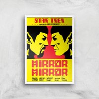 Mirror Mirror Giclee - A2 - White Frame von Star Trek