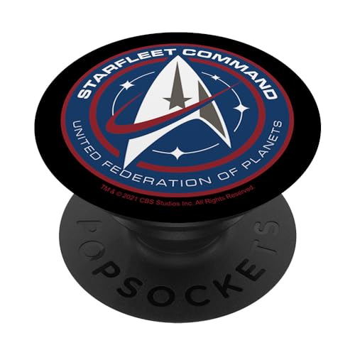 PopSockets Star Trek Discovery Starfleet Command Badge PopSockets mit austauschbarem PopGrip von Star Trek