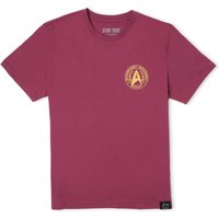 Star Trek Starfleet Commander Männer T-Shirt - Burgund - XS von Star Trek
