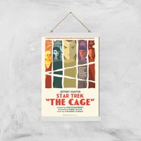 The Cage Giclee - A3 - White Hanger von Star Trek