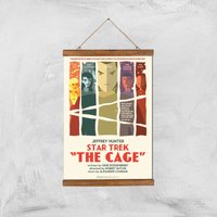 The Cage Giclee - A3 - Wooden Hanger von Star Trek