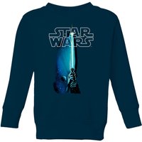 Star Wars Classic Lightsaber Kids' Sweatshirt - Navy - 11-12 Jahre von Star Wars Classic