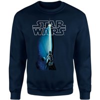 Star Wars Classic Lightsaber Sweatshirt - Navy - XS von Star Wars Classic