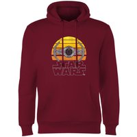 Star Wars Classic Sunset Tie Hoodie - Burgundy - L von Star Wars Classic