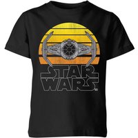 Star Wars Classic Sunset Tie Kids' T-Shirt - Black - 11-12 Jahre von Star Wars Classic