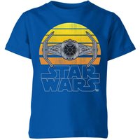 Star Wars Classic Sunset Tie Kids' T-Shirt - Blue - 11-12 Jahre von Star Wars Classic