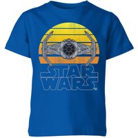 Star Wars Classic Sunset Tie Kids' T-Shirt - Blue - 5-6 Jahre von Star Wars Classic