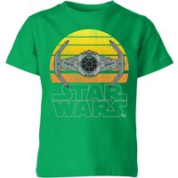 Star Wars Classic Sunset Tie Kids' T-Shirt - Green - 5-6 Jahre von Star Wars Classic