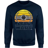 Star Wars Classic Sunset Tie Sweatshirt - Navy - L von Star Wars Classic