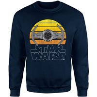 Star Wars Classic Sunset Tie Sweatshirt - Navy - M von Star Wars Classic