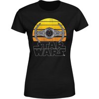 Star Wars Classic Sunset Tie Women's T-Shirt - Black - L von Star Wars Classic